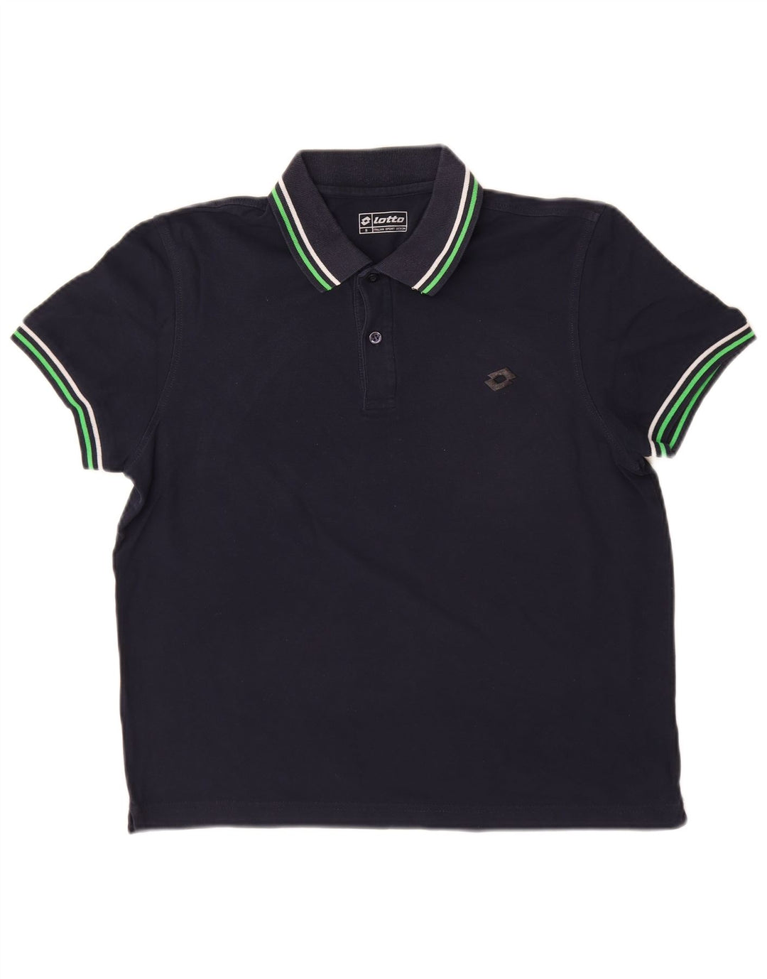 Lotto Mens Polo Shirt Small Navy Blue