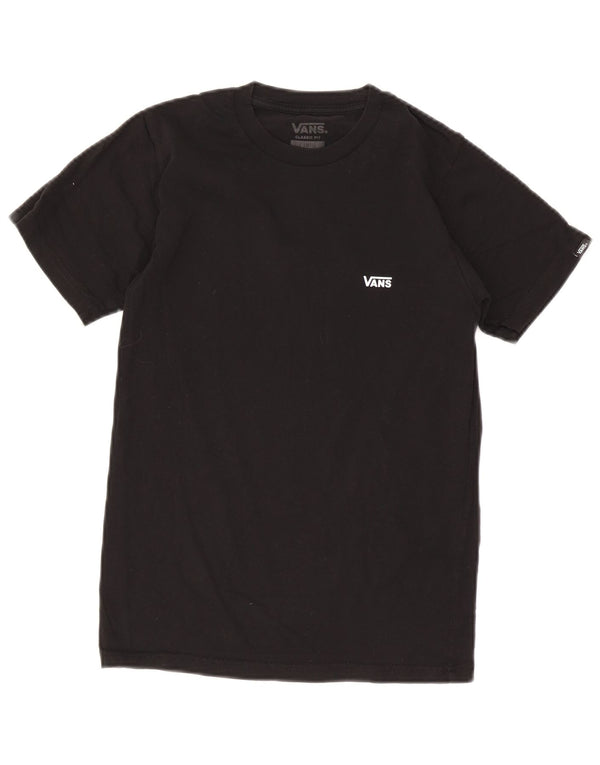 T-shirt da uomo Vans Classic Fit XS in cotone nero
