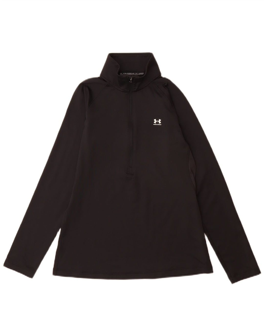 Under Armour Dame Cold Gear Pullover Træningsdragt Top UK 10 Small Black