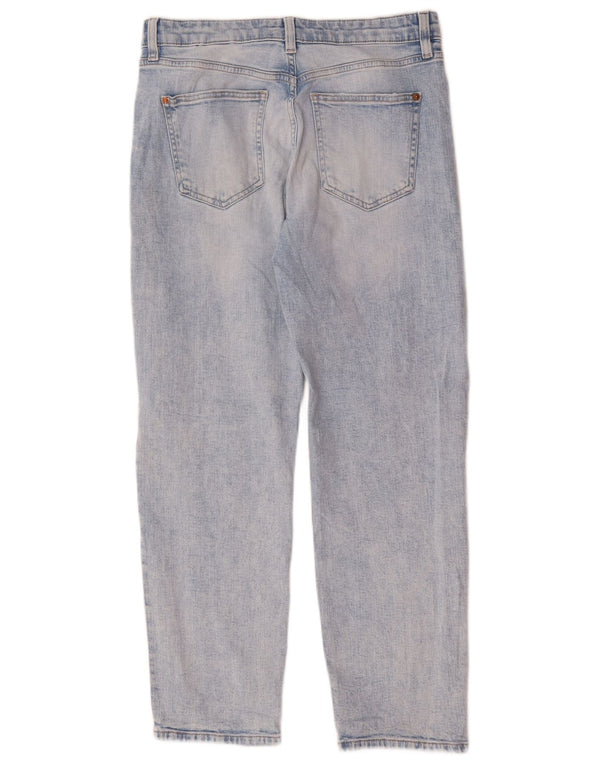 Marks & Spencer Damskie dżinsy Boyfriend Slim UK 12 Medium W32 L28 Niebieskie
