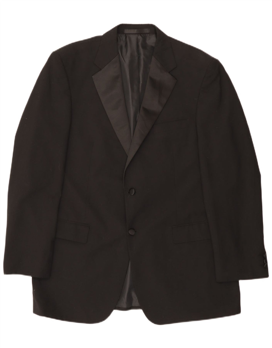 Marks & Spencer Ανδρικό μπουφάν blazer UK 42 μεγάλο μαύρο πολυεστέρα