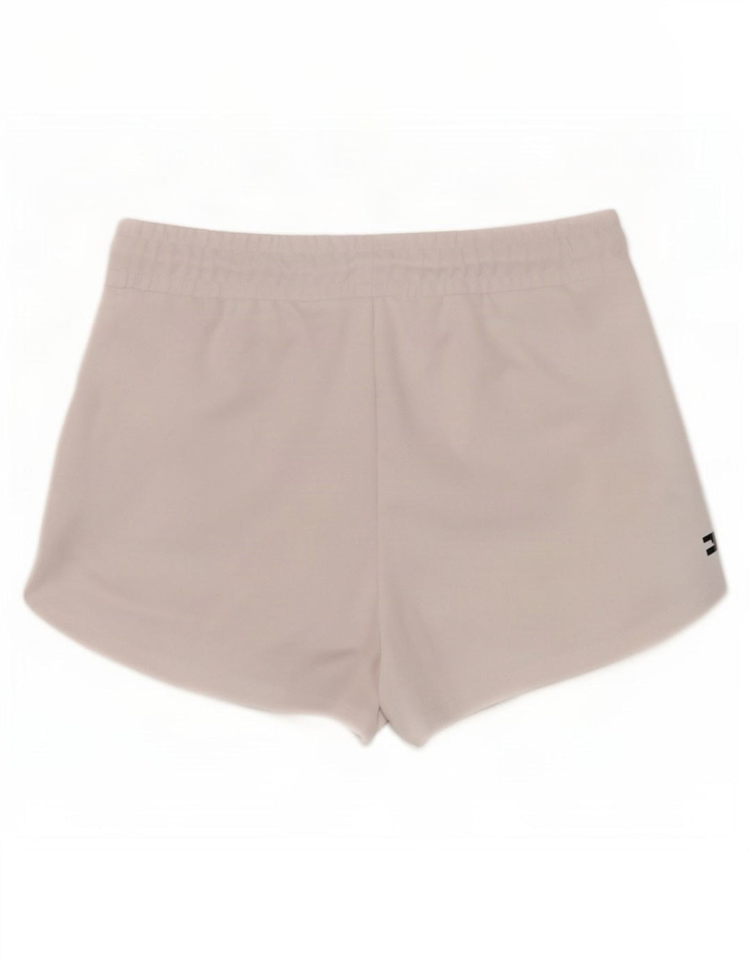 Nike Short de sport graphique pour femme UK 10 Small Blanc Colorblock Polyester
