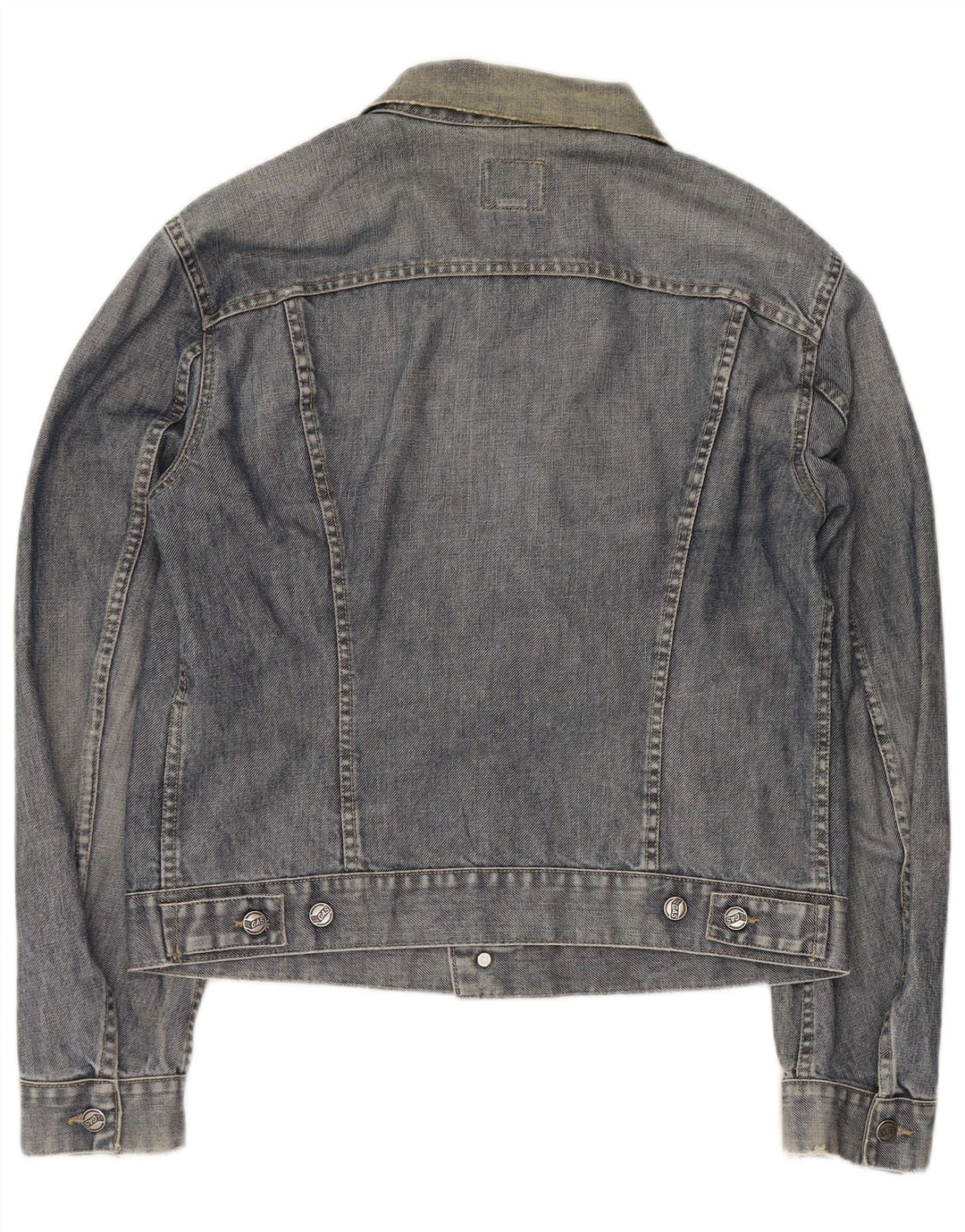 Gas Womens Denim Jacket UK 18 XL Blue Cotton