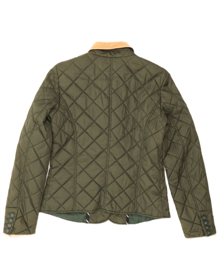 Playlife Chaqueta acolchada para mujer UK 44 Algodón caqui mediano