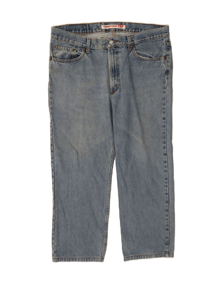 CARRERA Mens 700 Straight Jeans W38 L25 Blue Cotton