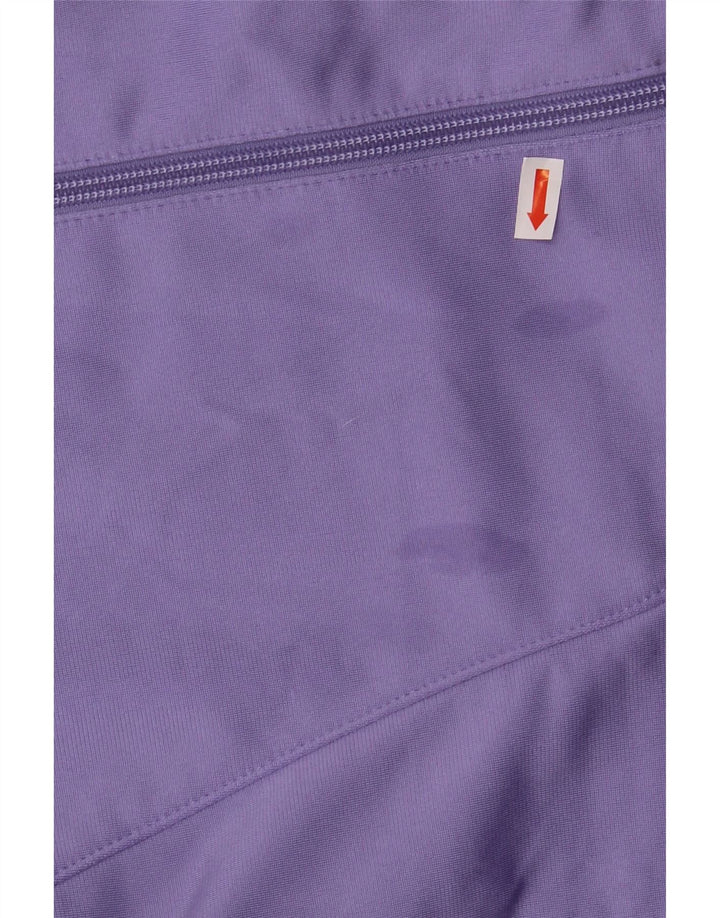 Γυναικεία αθλητική φόρμα ADIDAS Top Jacket UK 12 Medium Purple Polyester