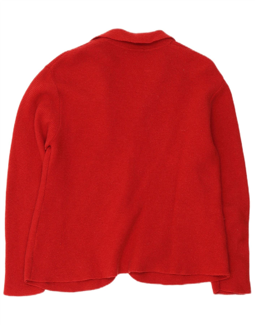 Dolomite Damen Strickjacke Pullover UK 16 Große rote Wolle