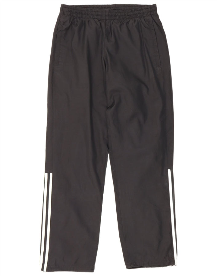 Adidas Mens Tracksuit Trousers UK 38/40 Medium Black Polyester
