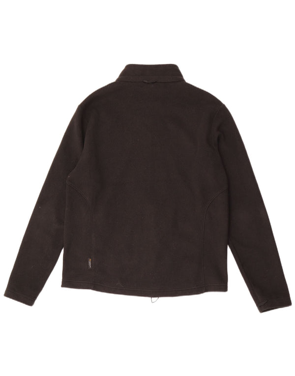 Giacca in pile da uomo Jack Wolfskin UK 36/38 Small Poliestere nero