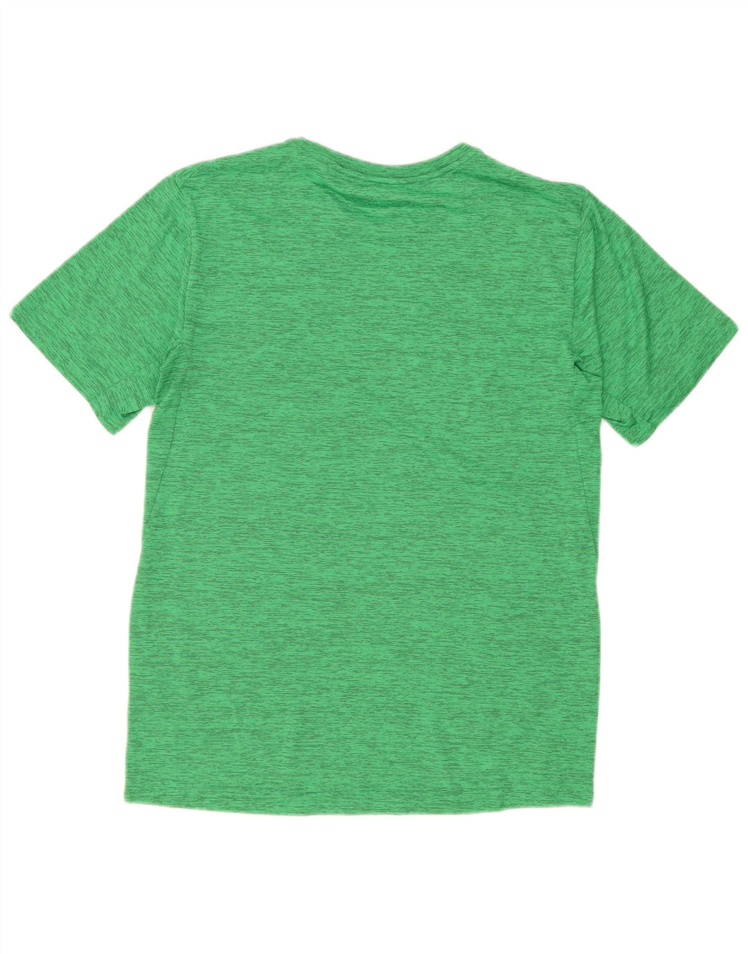 Nike Mens Dri Fit T-Shirt Top Medium Green Flecked Polyester