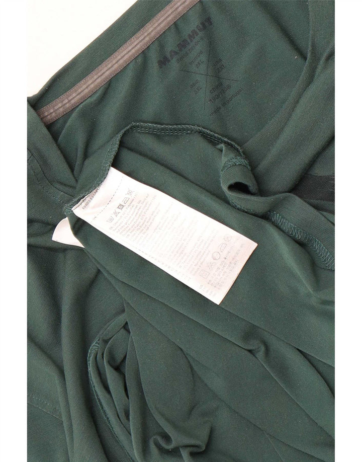 Mammut Mens Graphic Top Long Sleeve 2XL Green Polyester