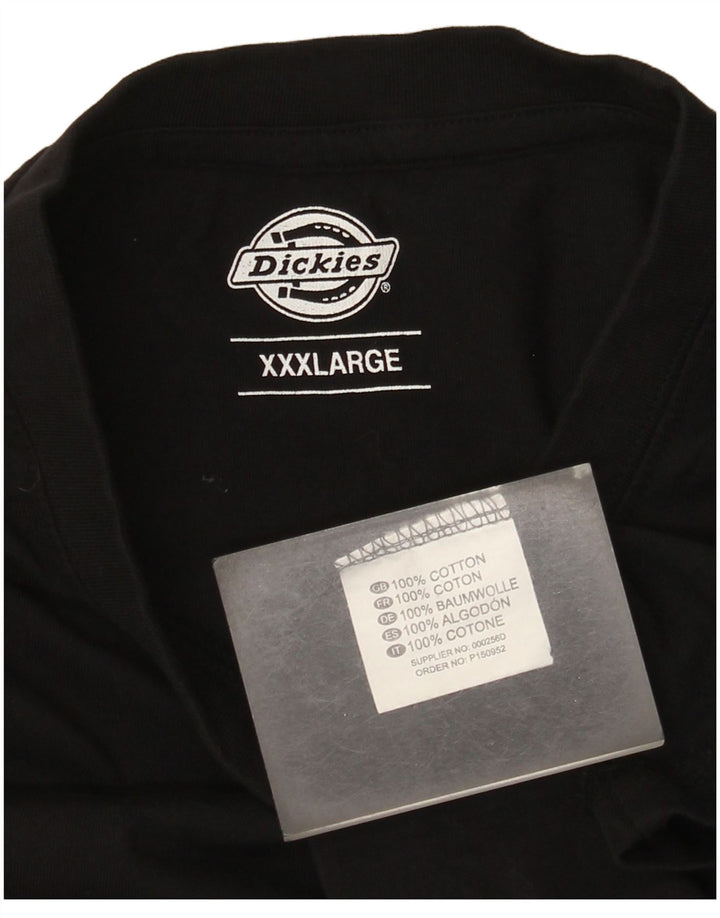 Maglietta da uomo Dickies Top 3XL in cotone nero