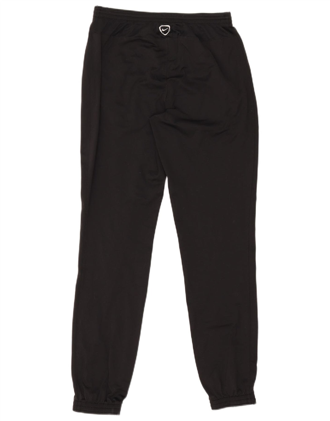NIKE Mens Dri Fit Graphic Tracksuit Trousers Joggers Small Black Polyester