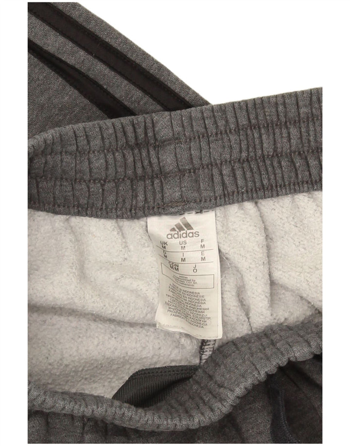 Adidas Mens Tracksuit Trousers Joggers Medium Grey Cotton