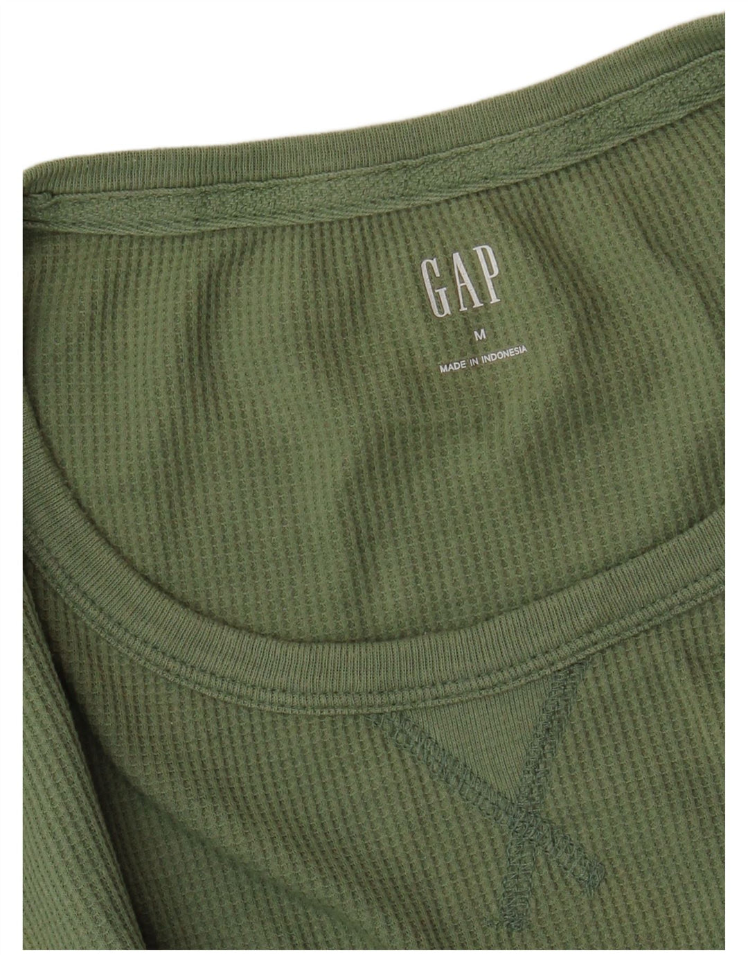 Top manica lunga da donna GAP UK 12 verde medio