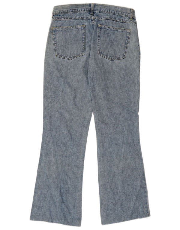 Marks & Spencer Womens Bootcut Jeans UK 8 Small W28 L27 Blue Cotton