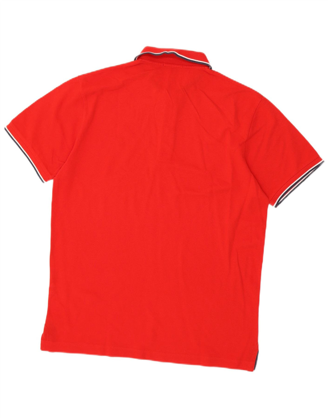 Gant Mens Polo Shirt Large Red Cotton