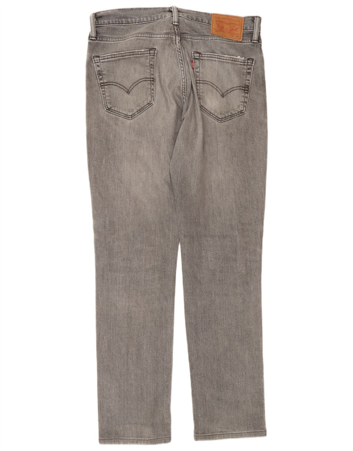 Levi's Herre 511 Slim Jeans W33 L34 Grå