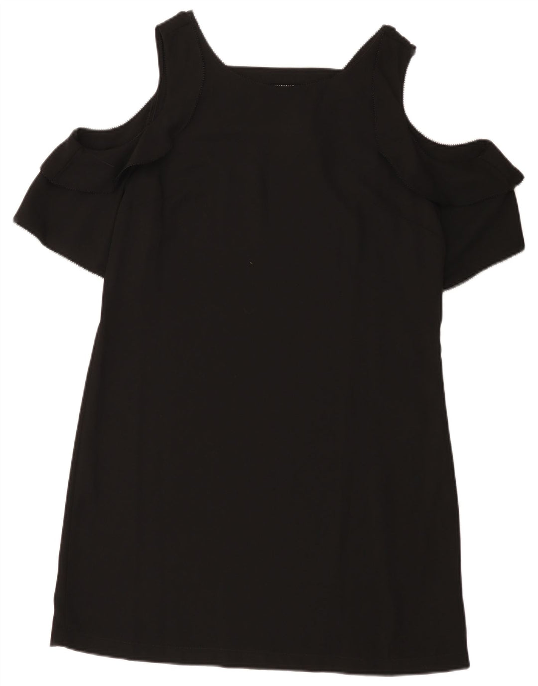 Next Rochie pentru femei cu umăr dezactivat UK 12 Poliester mediu negru