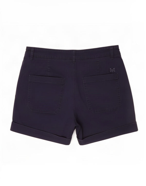 Женские шорты чинос Crew Clothing UK 10, маленькие W28, темно-синие