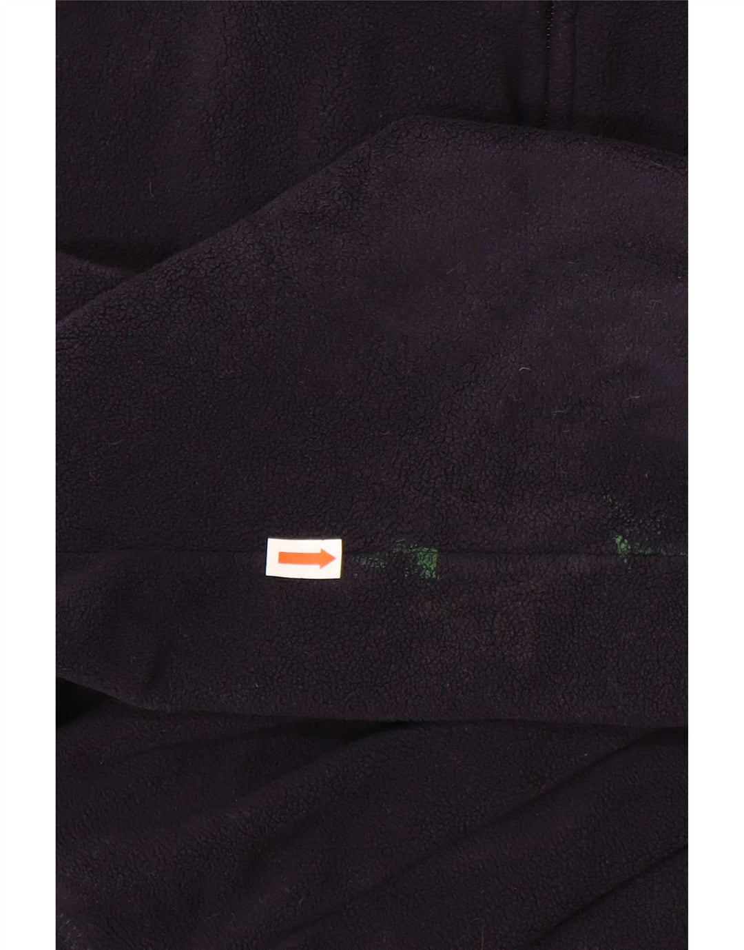 TOMMY HILFIGER Boys Hooded Fleece Jacket 15-16 Years Navy Blue Polyester