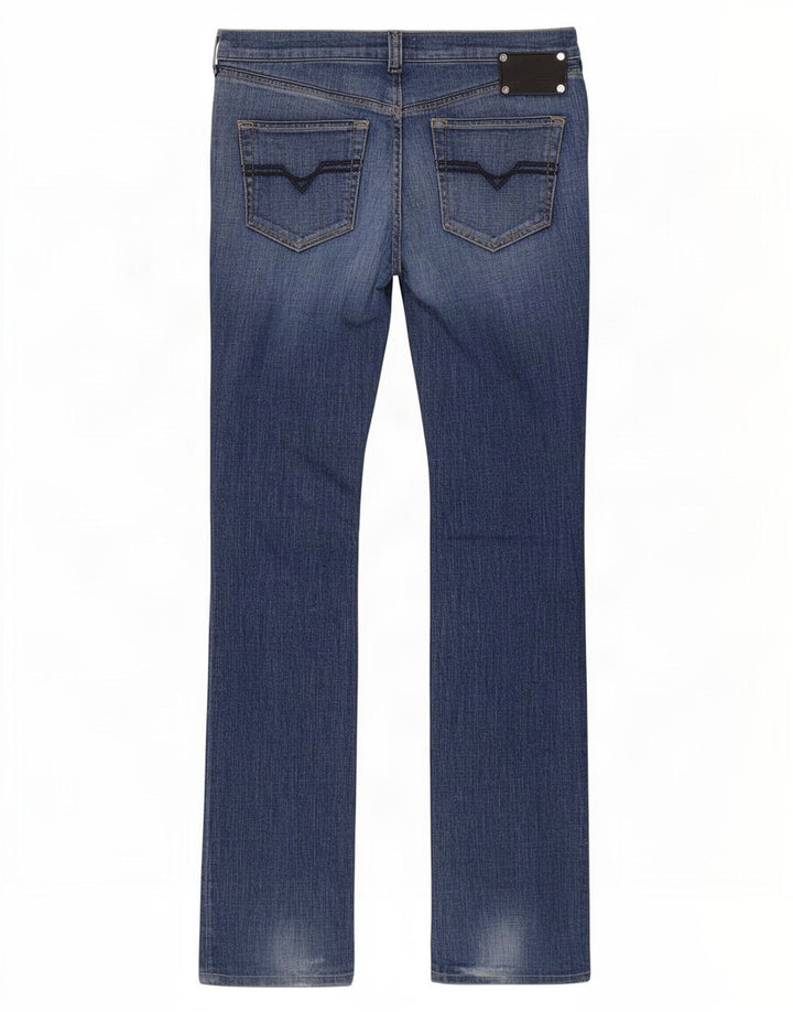 Diesel Womens Doozy Slim Jeans W30 L31 Blue Cotton