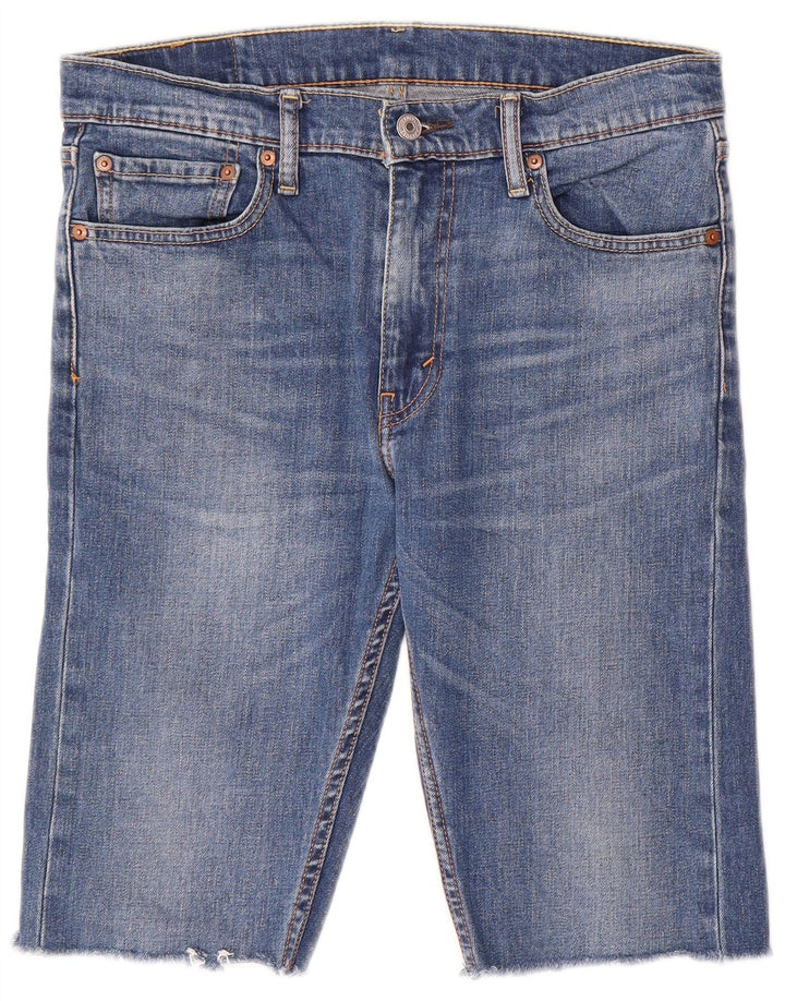 Pantaloni scurți Levi's 510 Denim W32 Medium Blue Bumbac