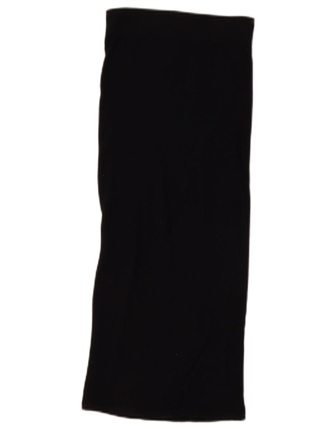 Zara Dame Maxi Nederdel Small W26 Sort Nylon