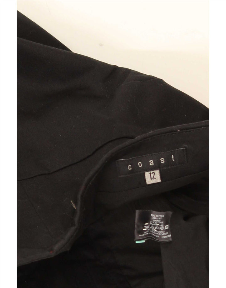 Vestido sin tirantes para mujer Coast UK 42 Mediano Algodón negro