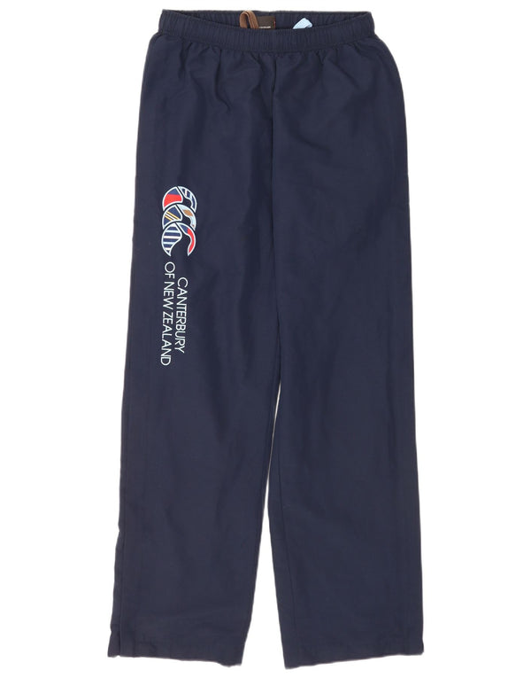 Pantaloni da tuta grafici da uomo Canterbury medi blu navy sportivi
