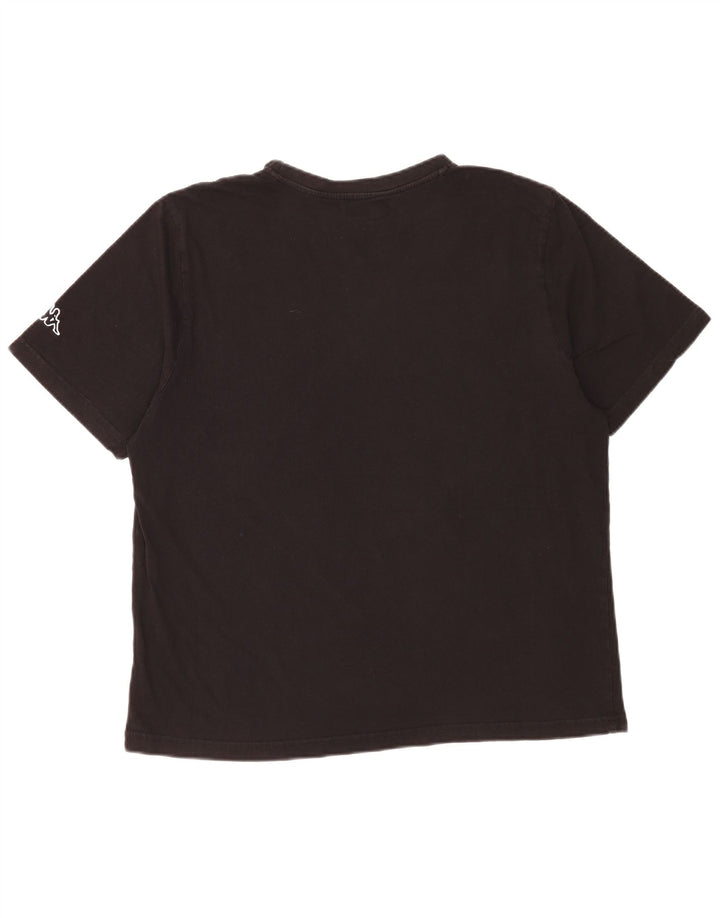 T-shirt grafica da uomo Kappa grande nera