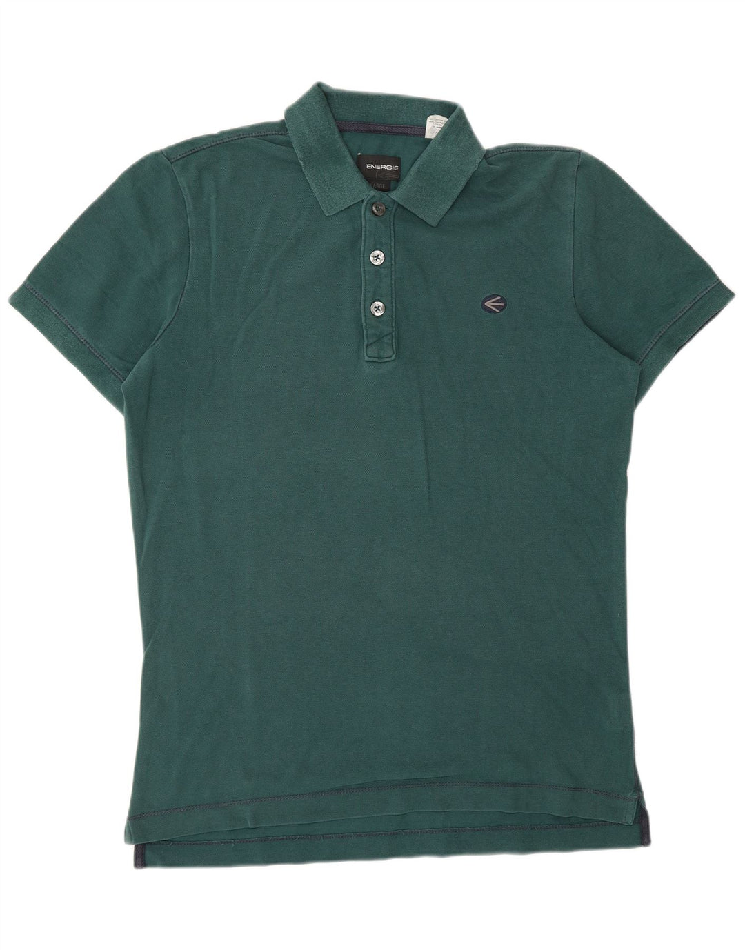 ENERGIE Herren-Poloshirt, groß, grüne Baumwolle