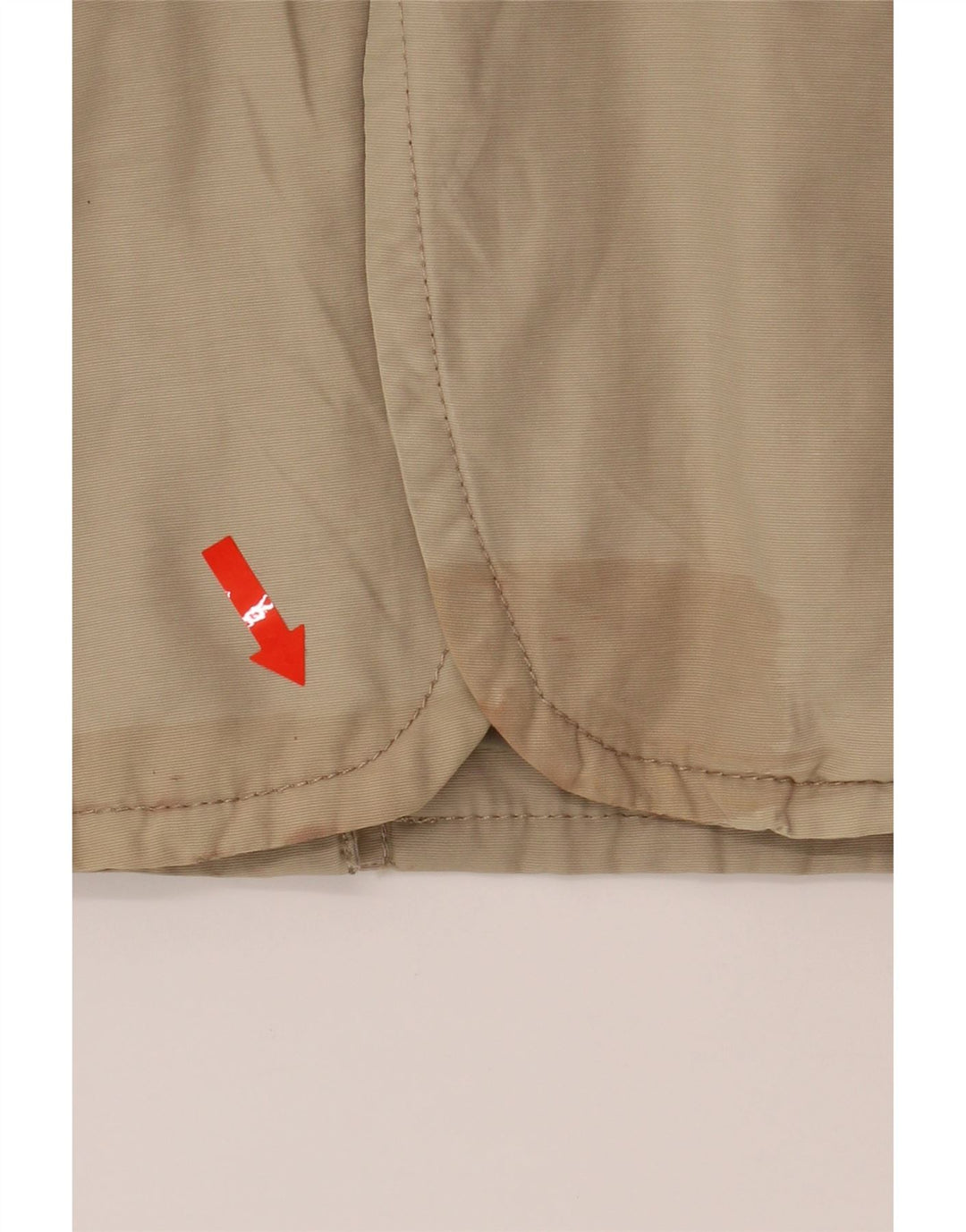 KAPPA Mens Windbreaker Jacket UK 38 Medium Beige Cotton Vintage Kappa and Second-Hand Kappa from Messina Hembry 
