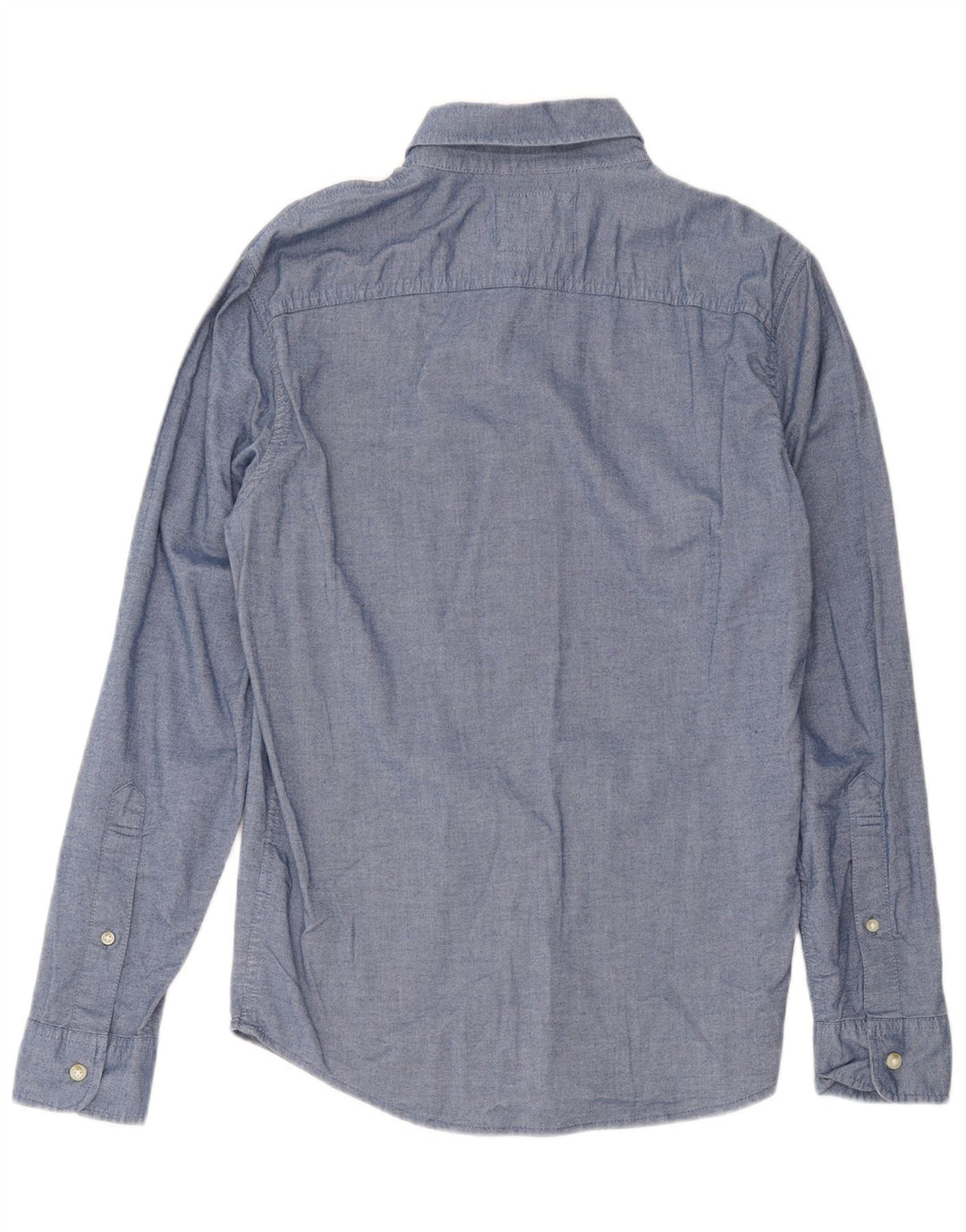 Hollister Mens Shirt Small Blue Cotton