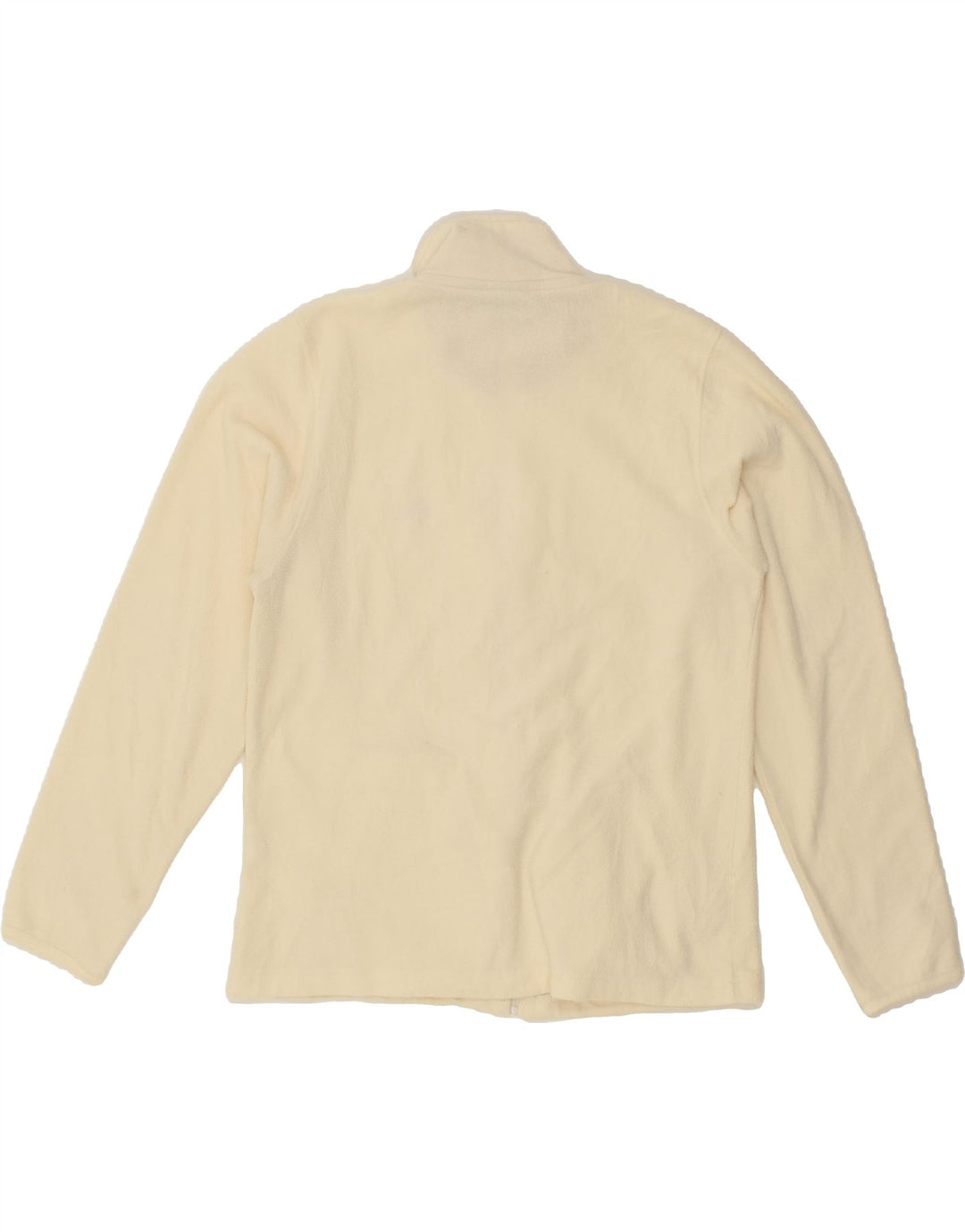 LOTTO Womens Fleece Jacket UK 18 XL White Polyester | Vintage Lotto | Thrift | Second-Hand Lotto | Used Clothing | Messina Hembry 