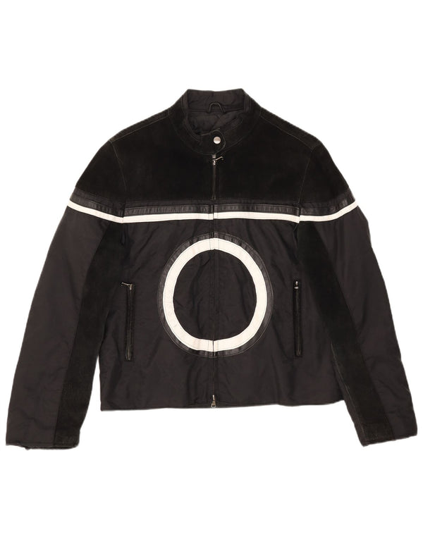 Giacca da corsa grafica da donna Les Boulevards IT 48 XL Colorblock nera