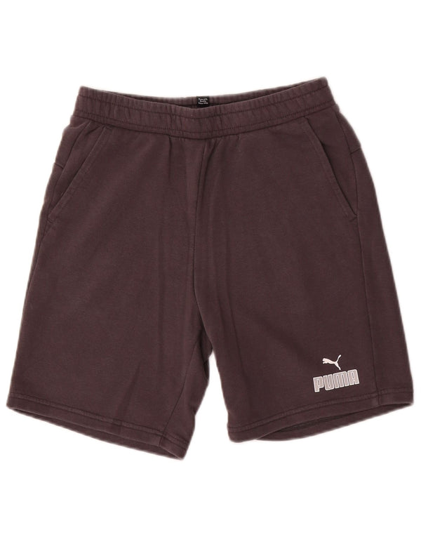 Puma Boys Sports Shorts 13-14 år Grå Bomuld