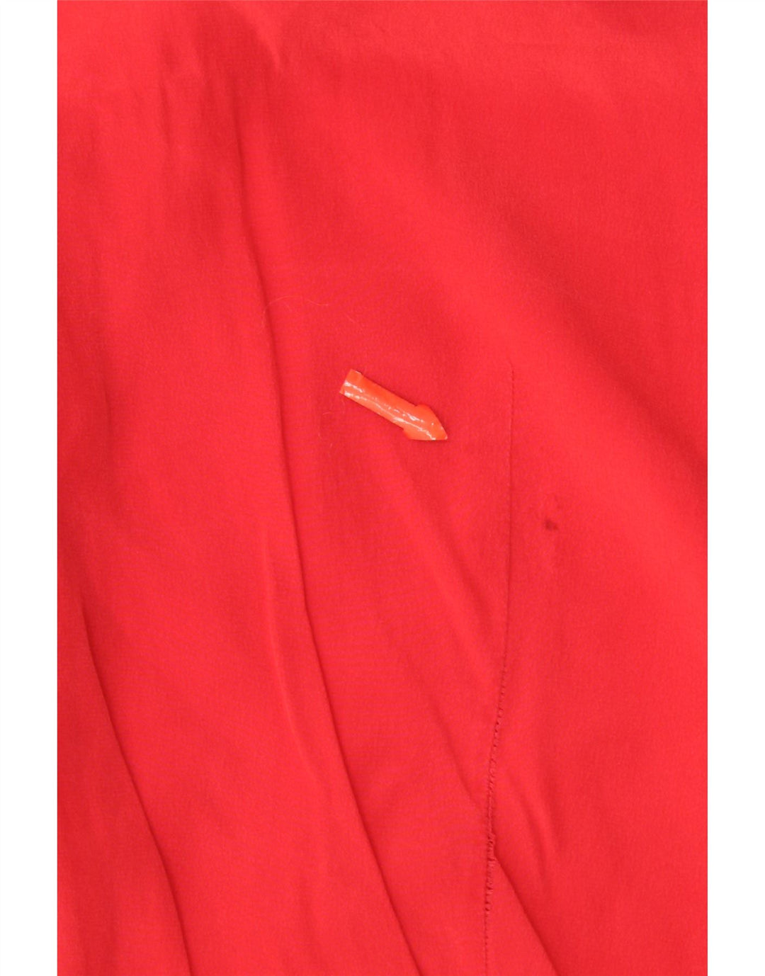 Andrea Mare Womens Shirt Blouse UK 16 Large Red Silk