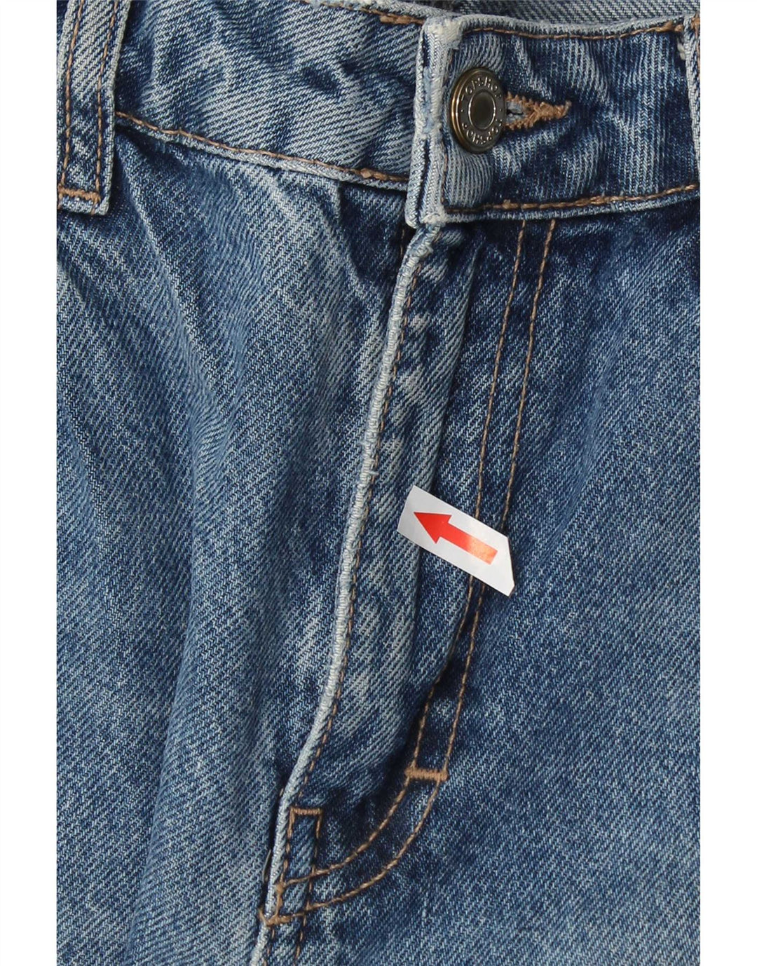 Topshop Damen Bootcut Jeans W28 L32 Blaue Baumwolle