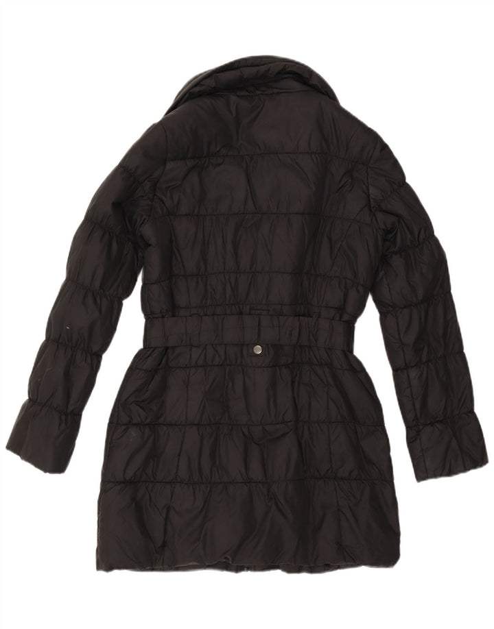 Marks & Spencer Womens Hooded Oversized Padded Coat UK 10 Small Black