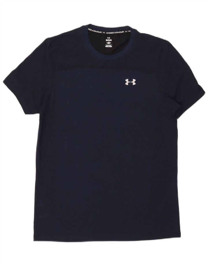 Under Armour Herren T-Shirt Top Large Marineblau Nylon