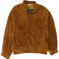 Vintage Herren Wildleder Bomberjacke IT 52 XL Beige