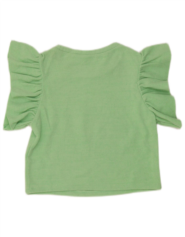 Crop Top pentru femei Zara UK 10 Small Green
