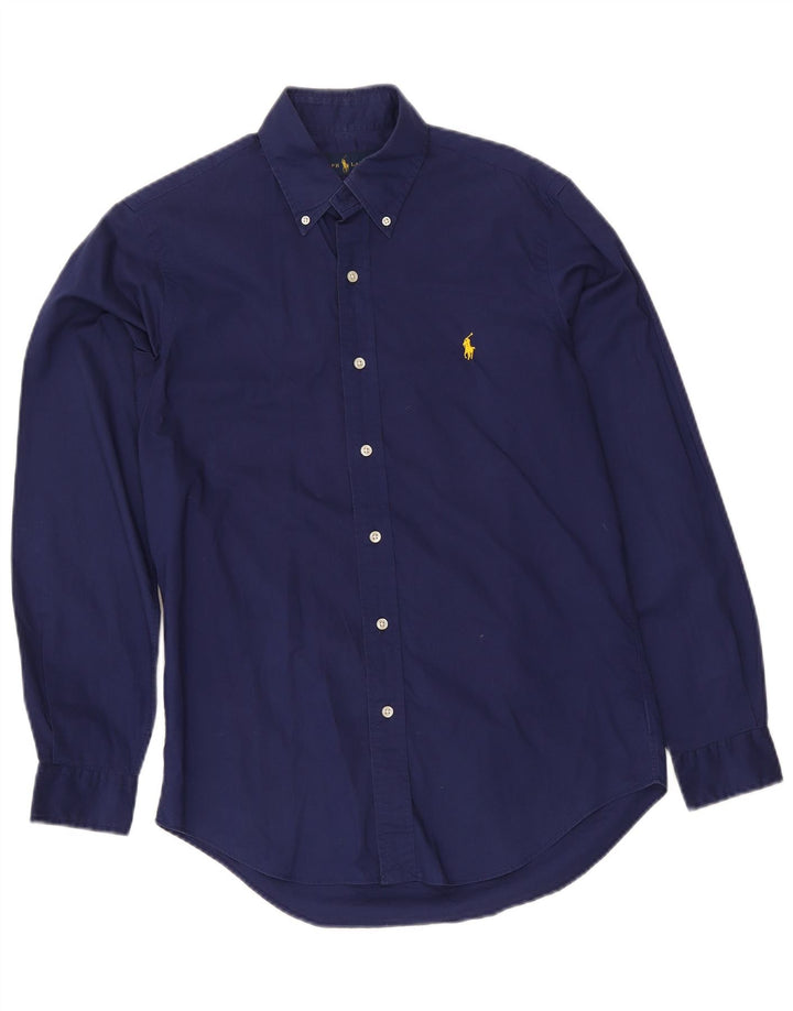 Camicia da uomo Ralph Lauren piccola blu navy
