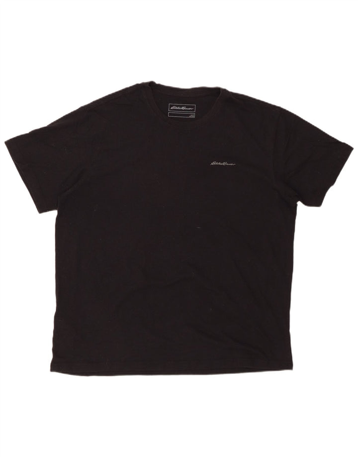T-shirt da uomo EDDIE BAUER grande in cotone nero
