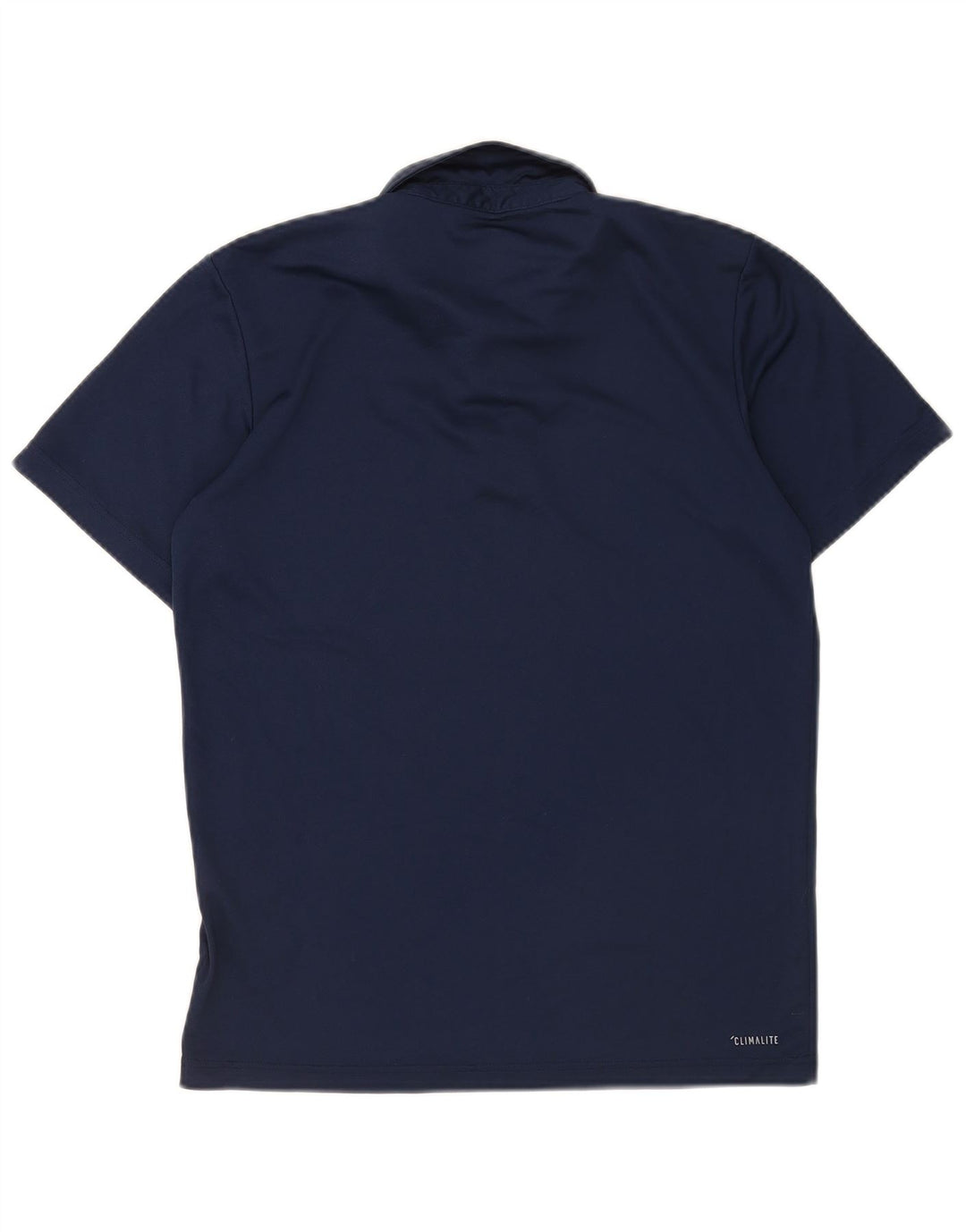 Adidas Climalite poloshirt til mænd, lille marineblå polyester