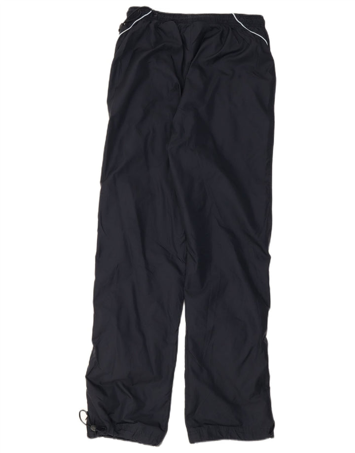 Nike Mens Tracksuit Trousers Medium Navy Blue Colourblock Nylon