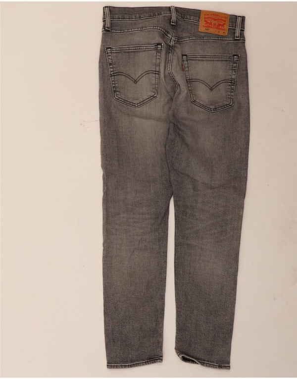 Levi's Mens 512 Distressed Slim Tapered Jeans W32 L30 Grey