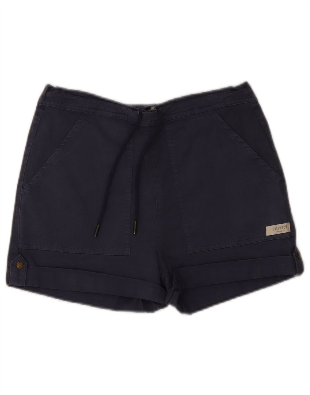 Saltrock Womens Chino Shorts W30 Medium  Navy Blue Cotton