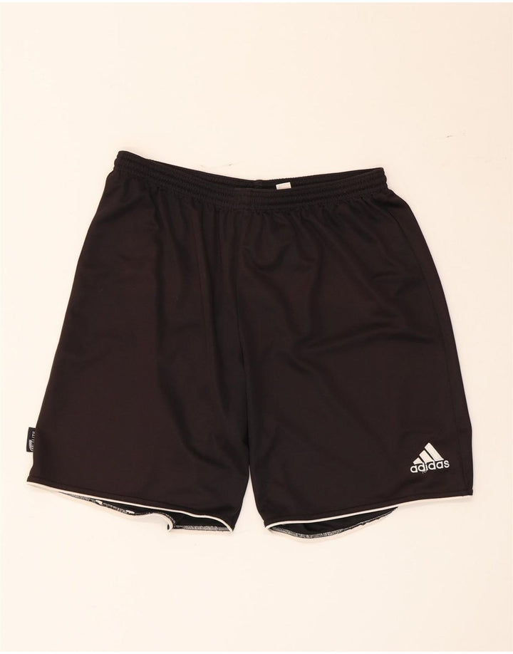 Adidas Mens Climalite Sport Shorts Large Black Polyester